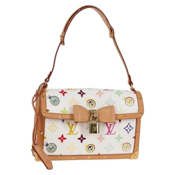 LOUIS VUITTON Multicolor Ribbon Pochette I Miss You Bag - Picture 1 of 16